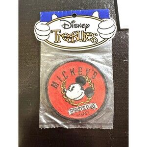 Disney’s Mickey’s Athletic Club Vintage Rare Patch New in Package Made in USA